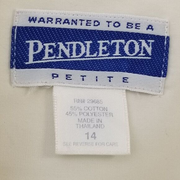 Pendleton Women's Button Up Embroidered Blouse - Picture 10 of 11